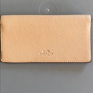 Coach checkbook holder